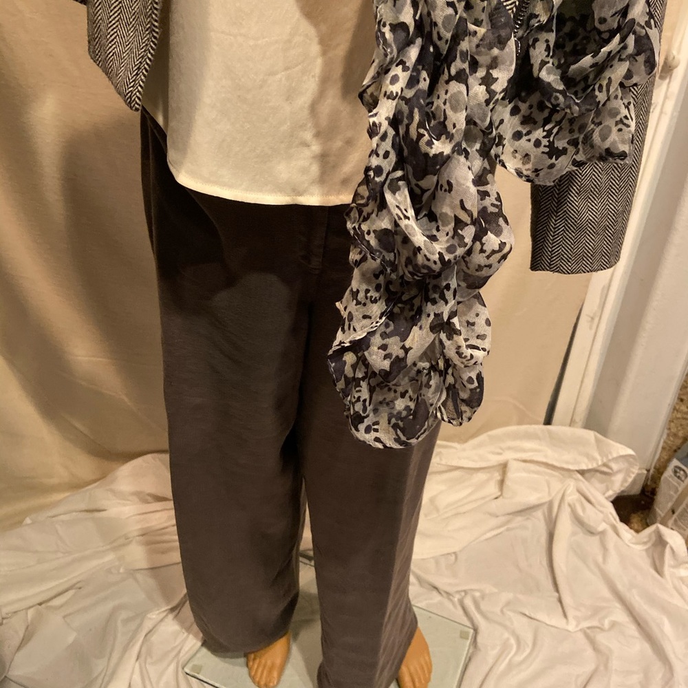 Eileen Fisher cotton trousers
